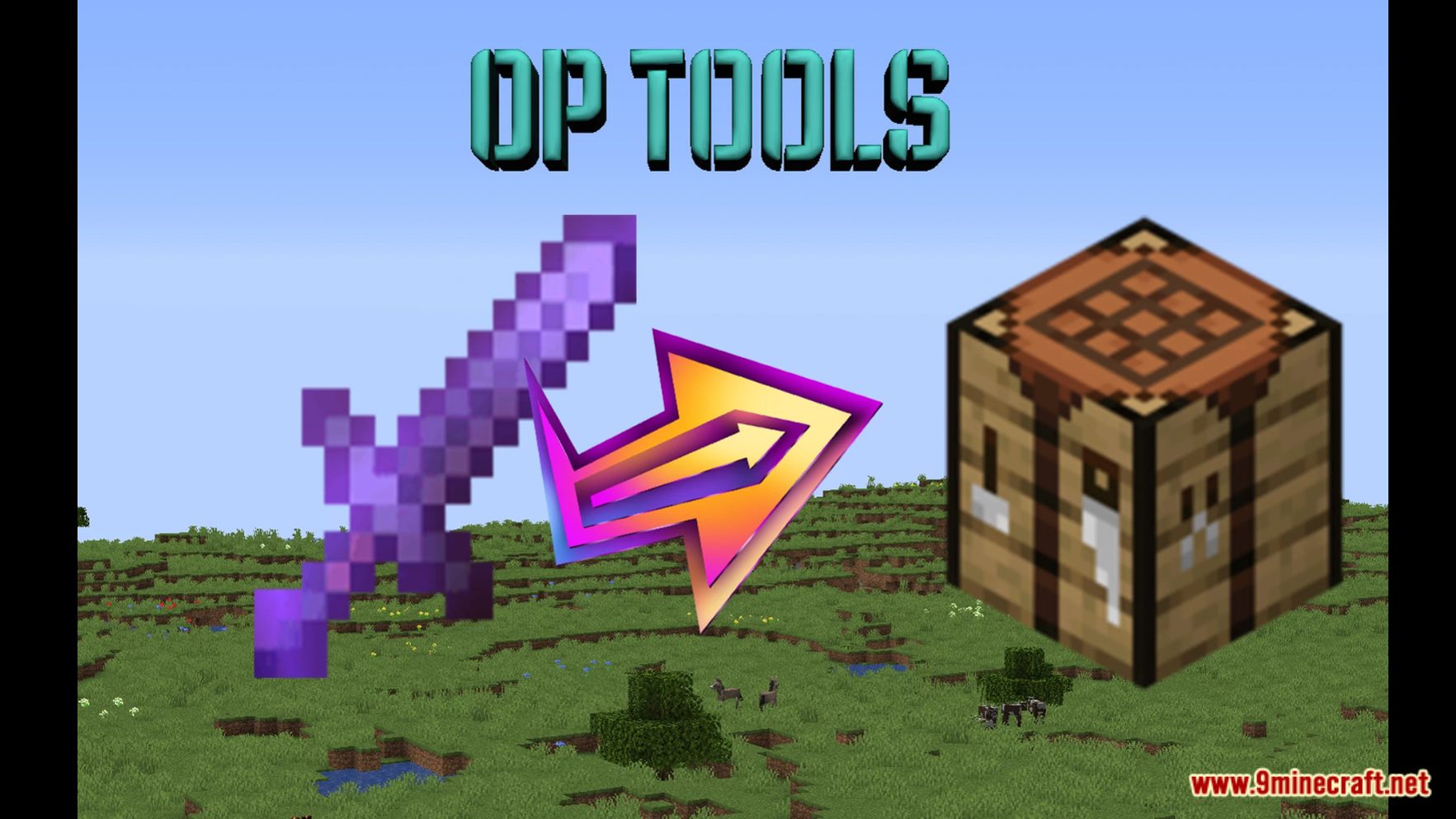 Minecraft But Every Tool You Craft Turns Op Data Pack (1.17.1, 1.16.5) 12