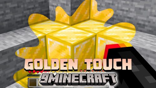 Minecraft But Everything You Touch Turns To Gold Data Pack (1.16.5) Thumbnail