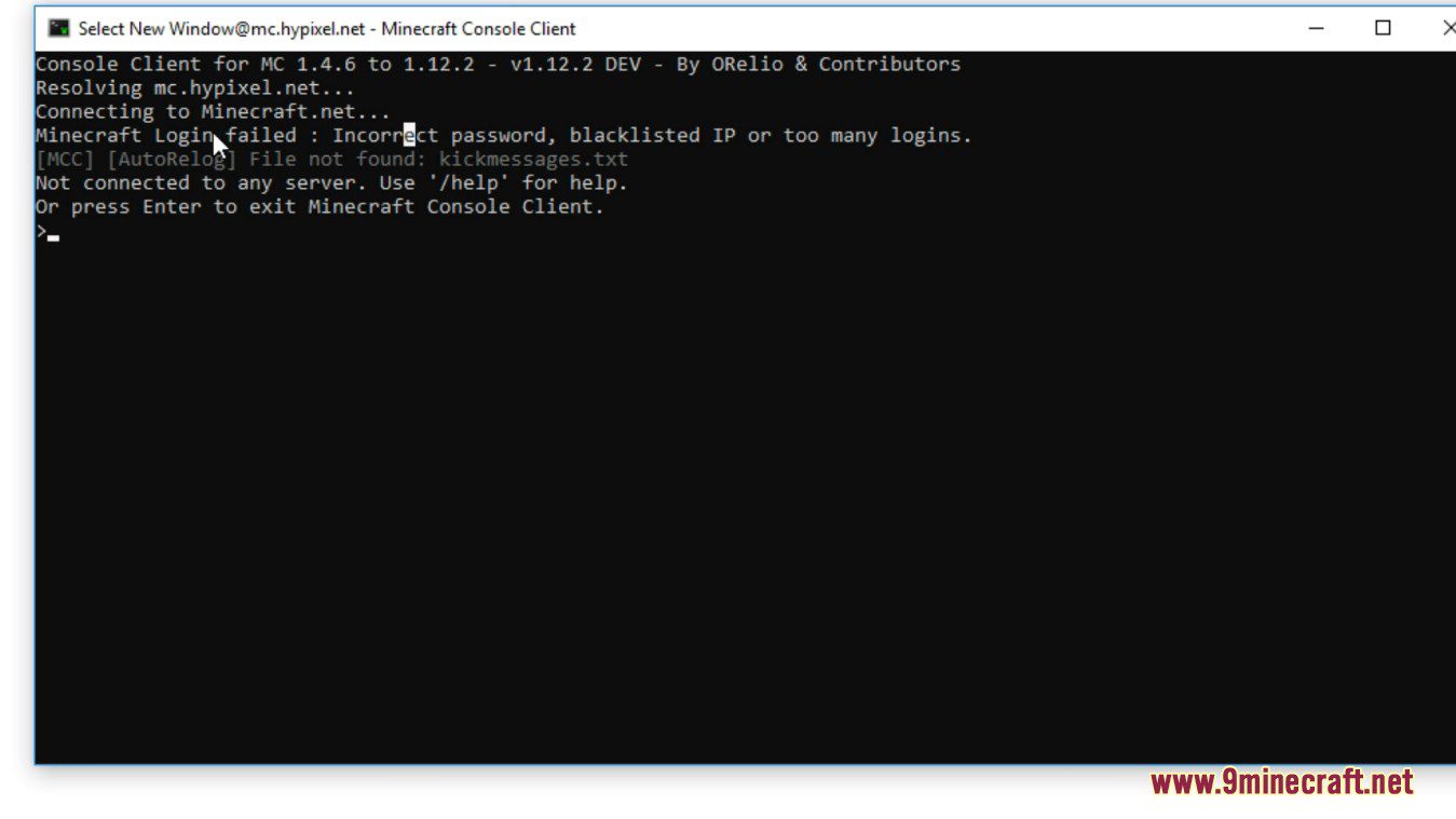 Minecraft Console Client - Playing Minecraft without Minecraft 9