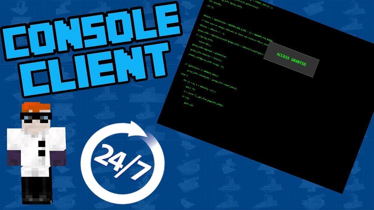 Minecraft Console Client - Playing Minecraft without Minecraft 1
