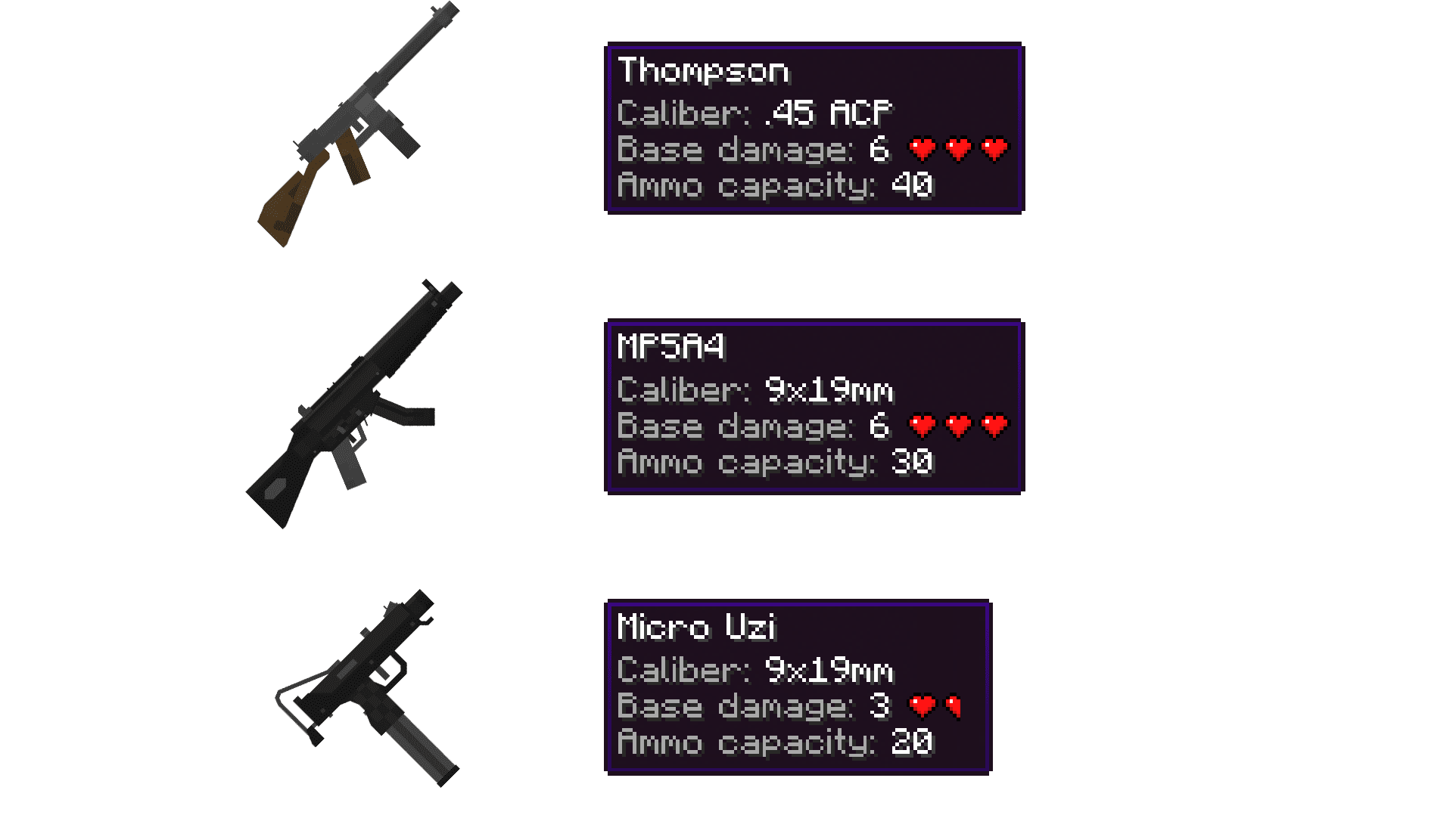 Mo' Guns Mod (1.19.2, 1.18.2) - Automatic, Pistols, SMGs Guns 4