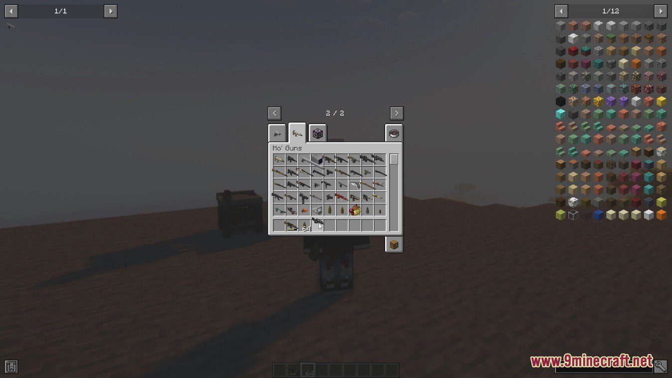 Mo' Guns Mod (1.19.2, 1.18.2) - Automatic, Pistols, SMGs Guns 10