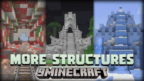 More Vanilla Structures Data Pack (1.19.4, 1.19.2) – Structure Generator! Thumbnail