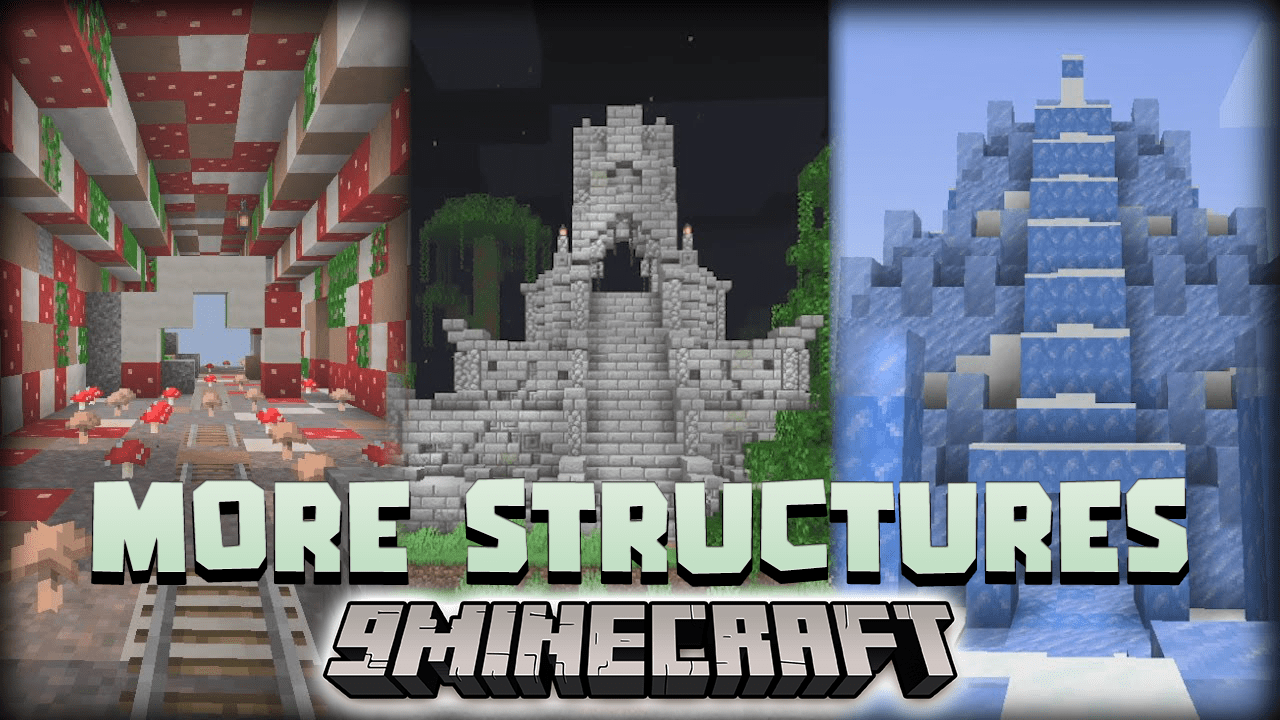 More Vanilla Structures Data Pack (1.19.4, 1.19.2) - Structure Generator! 1