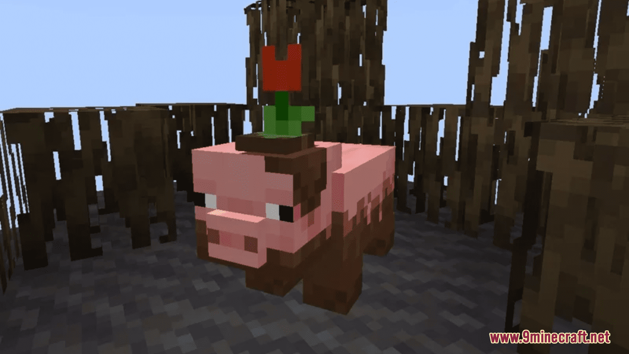 Muddy Pig Resource Pack (1.20.6, 1.20.1) - Texture Pack 15