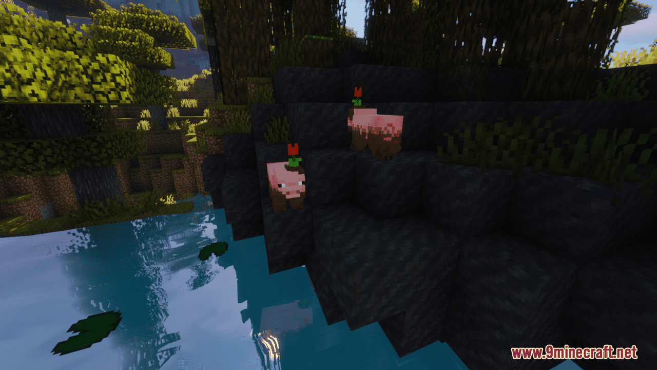 Muddy Pig Resource Pack (1.20.6, 1.20.1) - Texture Pack 5