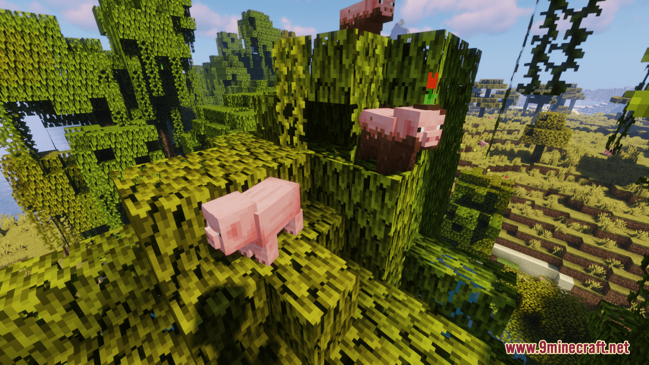 Muddy Pig Resource Pack (1.20.6, 1.20.1) - Texture Pack 10