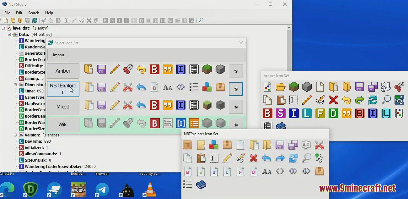 NBT Studio Tool - Graphical Named Binary Tag Data Editor for Minecraft 11