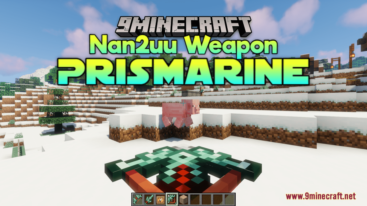 Nan2uu Weapon - Prismarine Resource Pack (1.20.6, 1.20.1) - Texture Pack 1