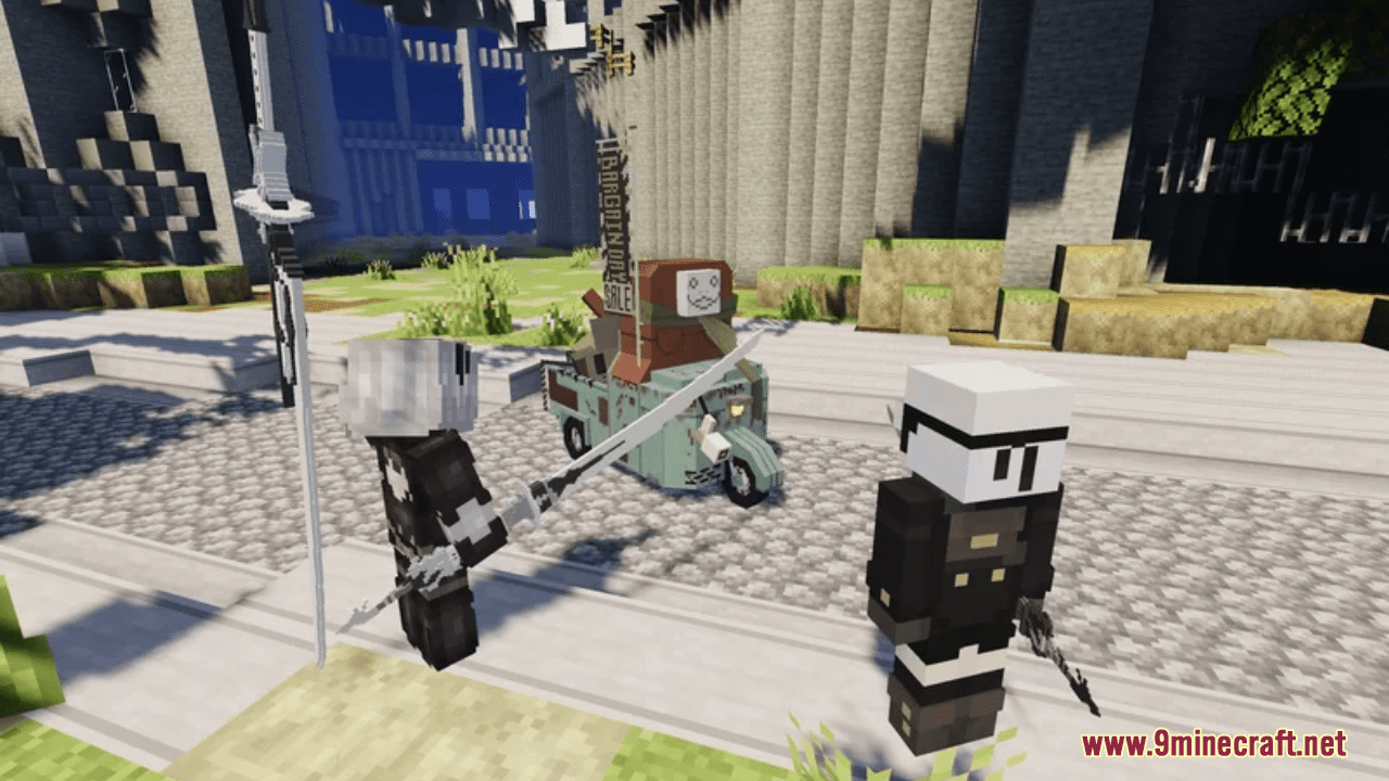 NieR: Automata Resource Pack (1.20.6, 1.20.1) - Texture Pack 23