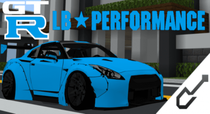 Nissan GTR R-35 LB Performance Kit Addon (1.19) - MCPE/Bedrock Mod 1