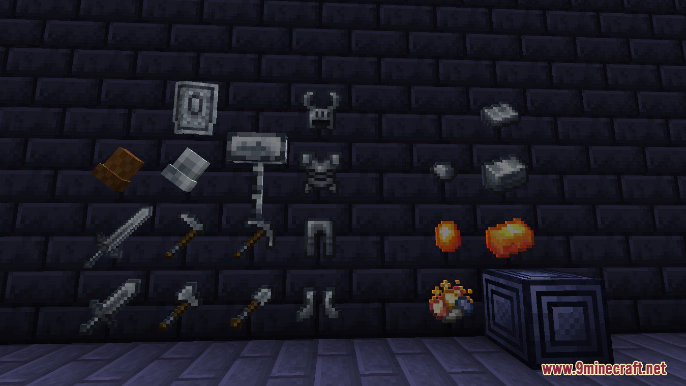 Nitronic Metallurgy Mod (1.19.2, 1.18.2) - Weapons from New Metal Materials 2