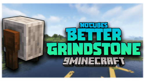 NoCubes Better Grindstone Mod (1.19.2, 1.18.2) – Re-Sharpen The Weapon To Use Thumbnail
