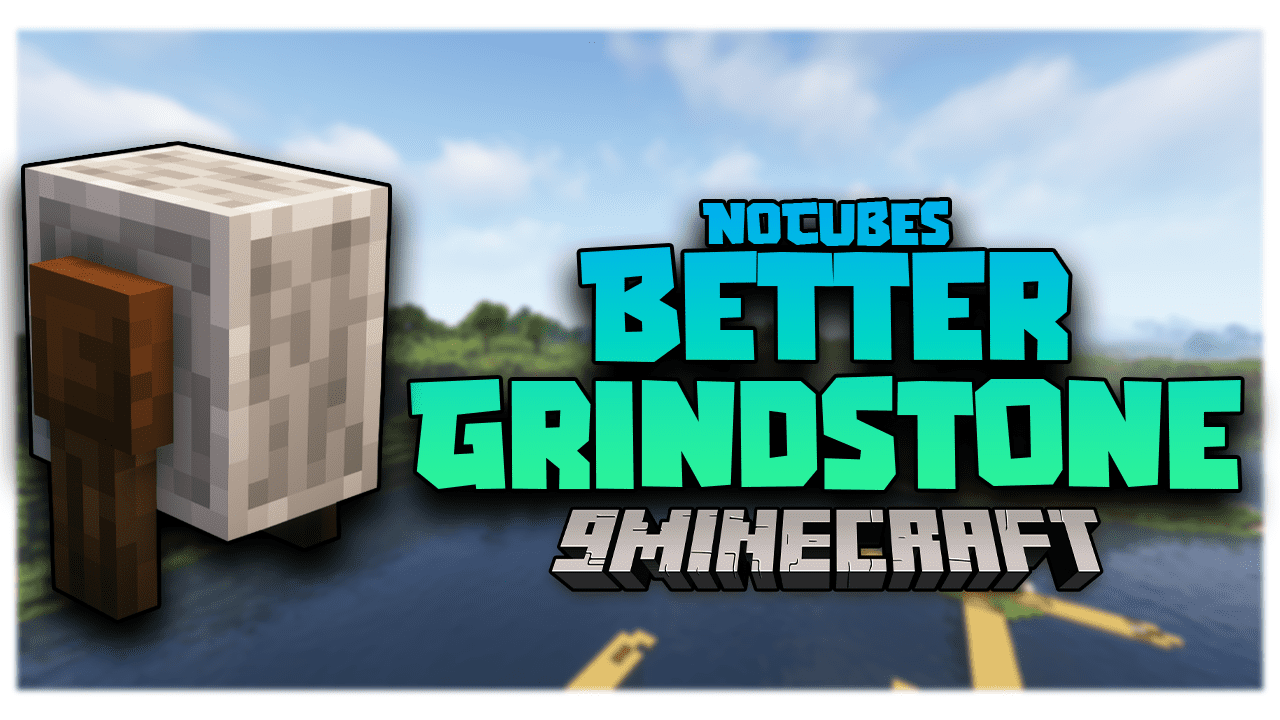 NoCubes Better Grindstone Mod (1.19.2, 1.18.2) - Re-Sharpen The Weapon To Use 1