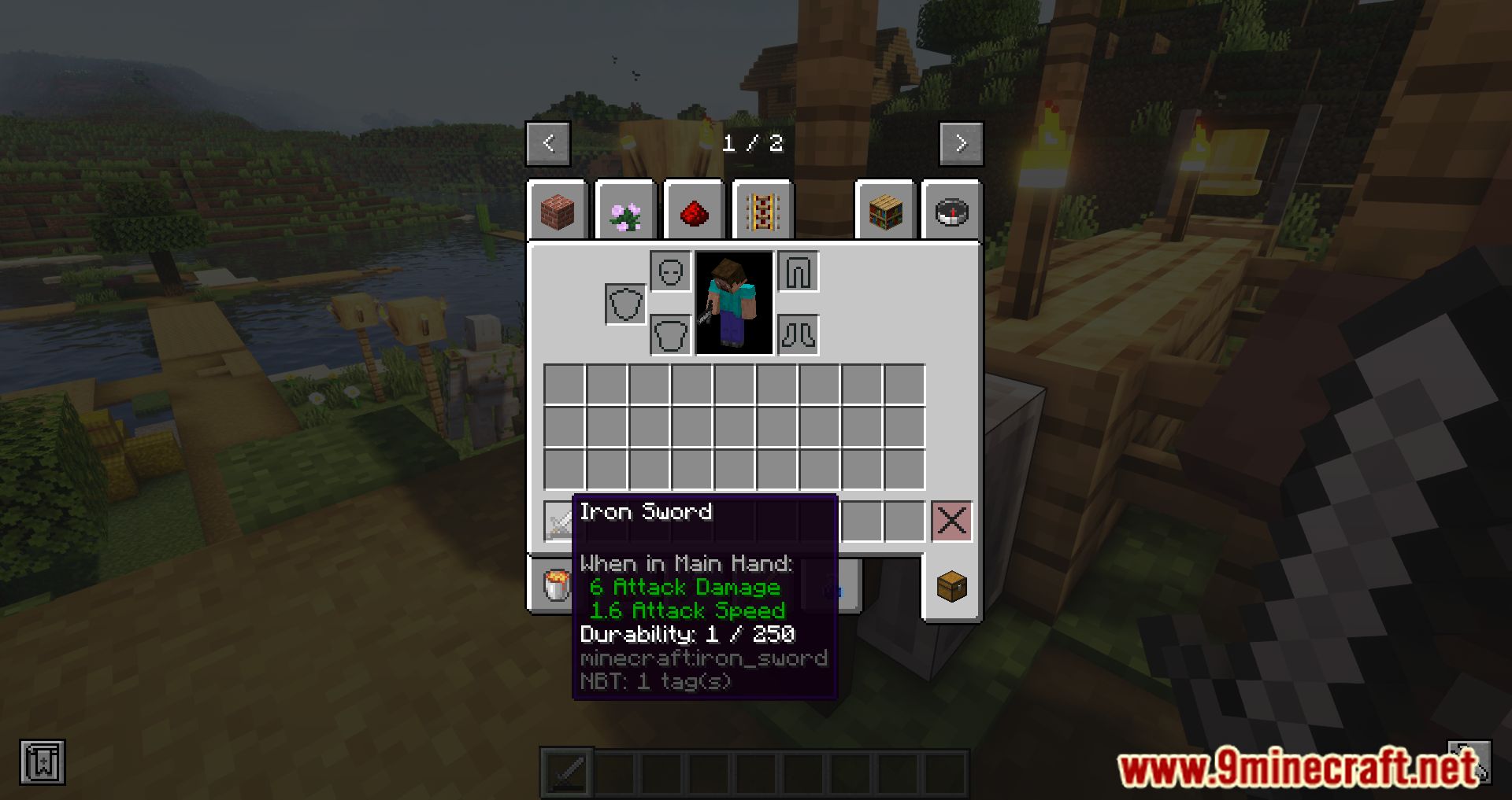 NoCubes Better Grindstone Mod (1.19.2, 1.18.2) - Re-Sharpen The Weapon To Use 2