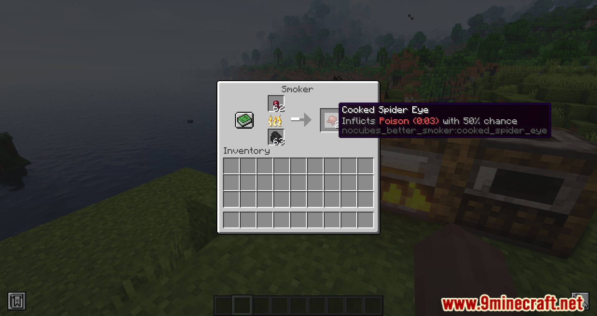 NoCubes Better Smoker Mod (1.19.2, 1.18.2) - New Cooked Variants Of Vanilla Foods 4