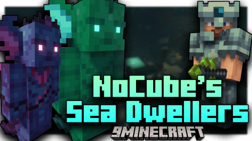 NoCubes Sea Dwellers Mod (1.18.2, 1.16.5) – New Randomly Generated Underwater Villages Thumbnail