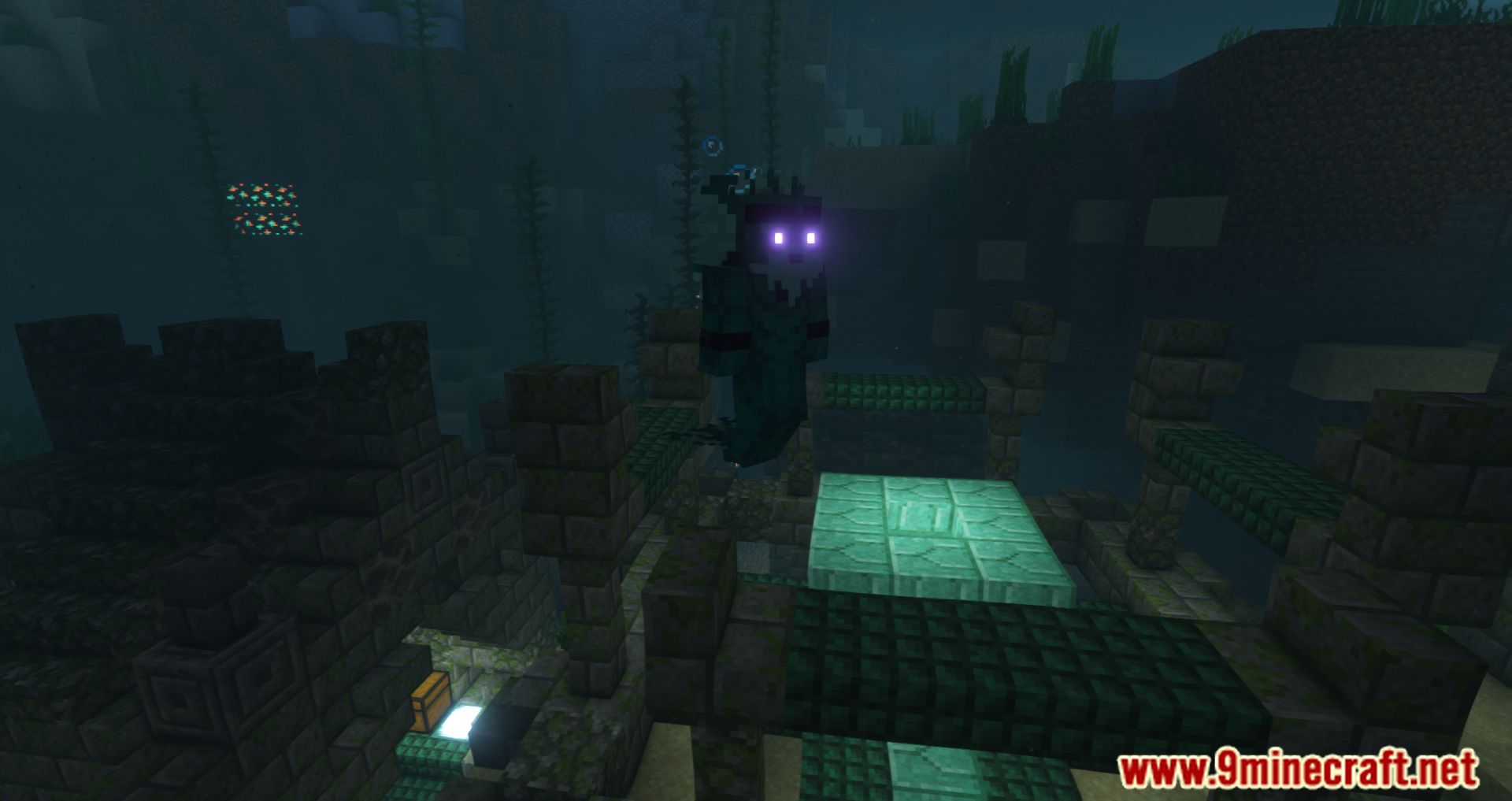 NoCubes Sea Dwellers Mod (1.18.2, 1.16.5) - New Randomly Generated Underwater Villages 2