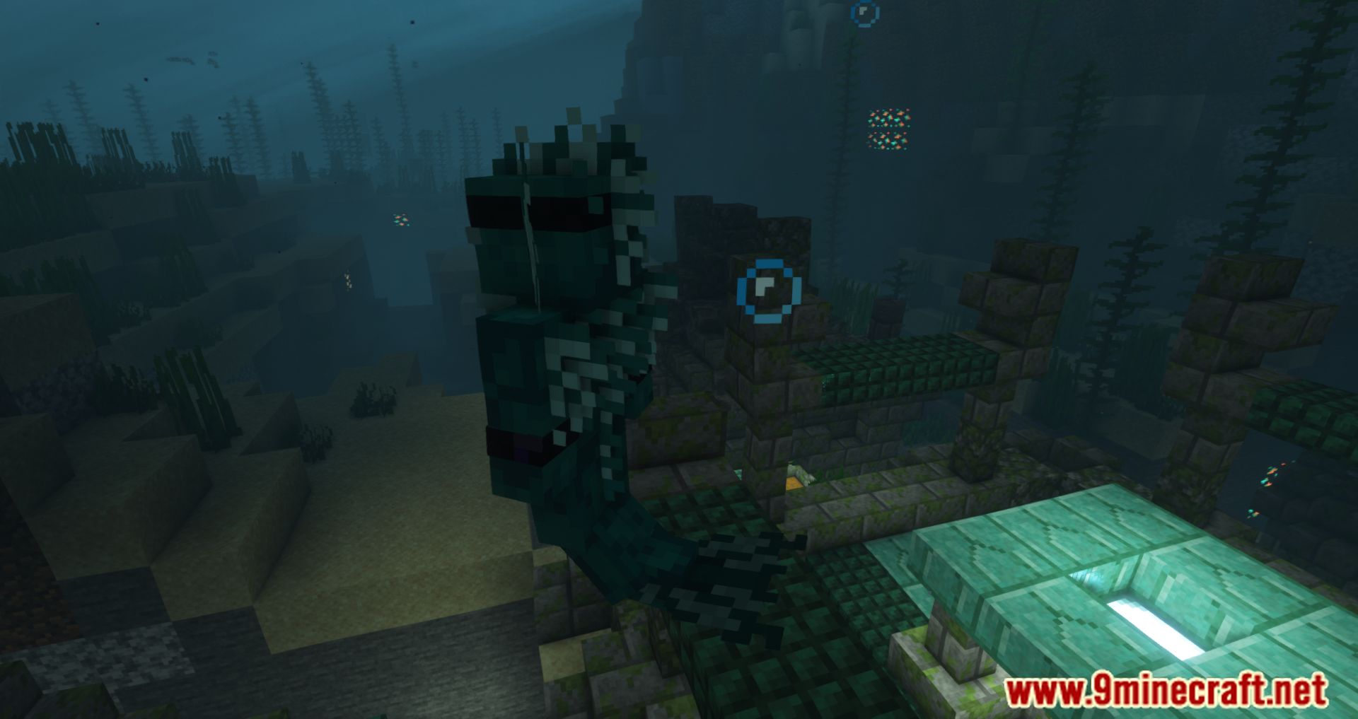 NoCubes Sea Dwellers Mod (1.18.2, 1.16.5) - New Randomly Generated Underwater Villages 3