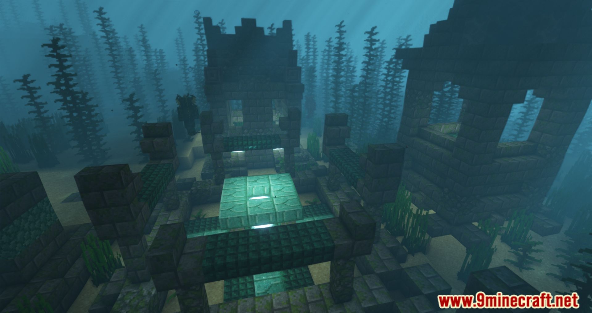 NoCubes Sea Dwellers Mod (1.18.2, 1.16.5) - New Randomly Generated Underwater Villages 8