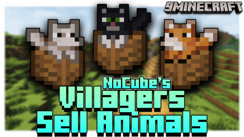 NoCubes Villagers Sell Animals Mod (1.20.1, 1.19.4) – New Deals For Villagers Thumbnail