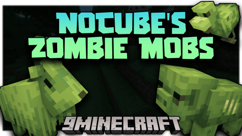 NoCube’s Zombie Mobs Mod (1.19.2, 1.18.2) – Real Zombie Pandemic Thumbnail