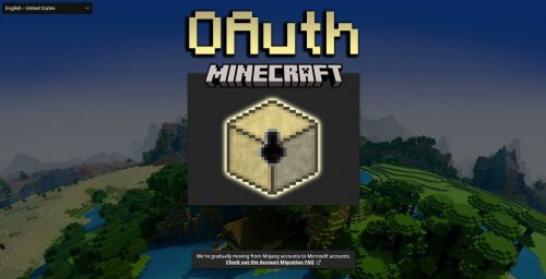 OAuth Mod (1.20.1, 1.19.3) – Login Within the Multiplayer Screen Thumbnail