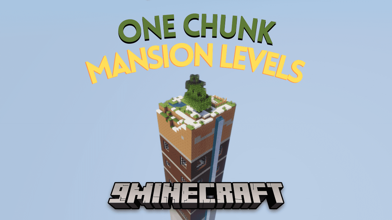 One Chunk - Mansion Levels Map (1.21.1, 1.20.1) - More Mansion, More Challenge! 1