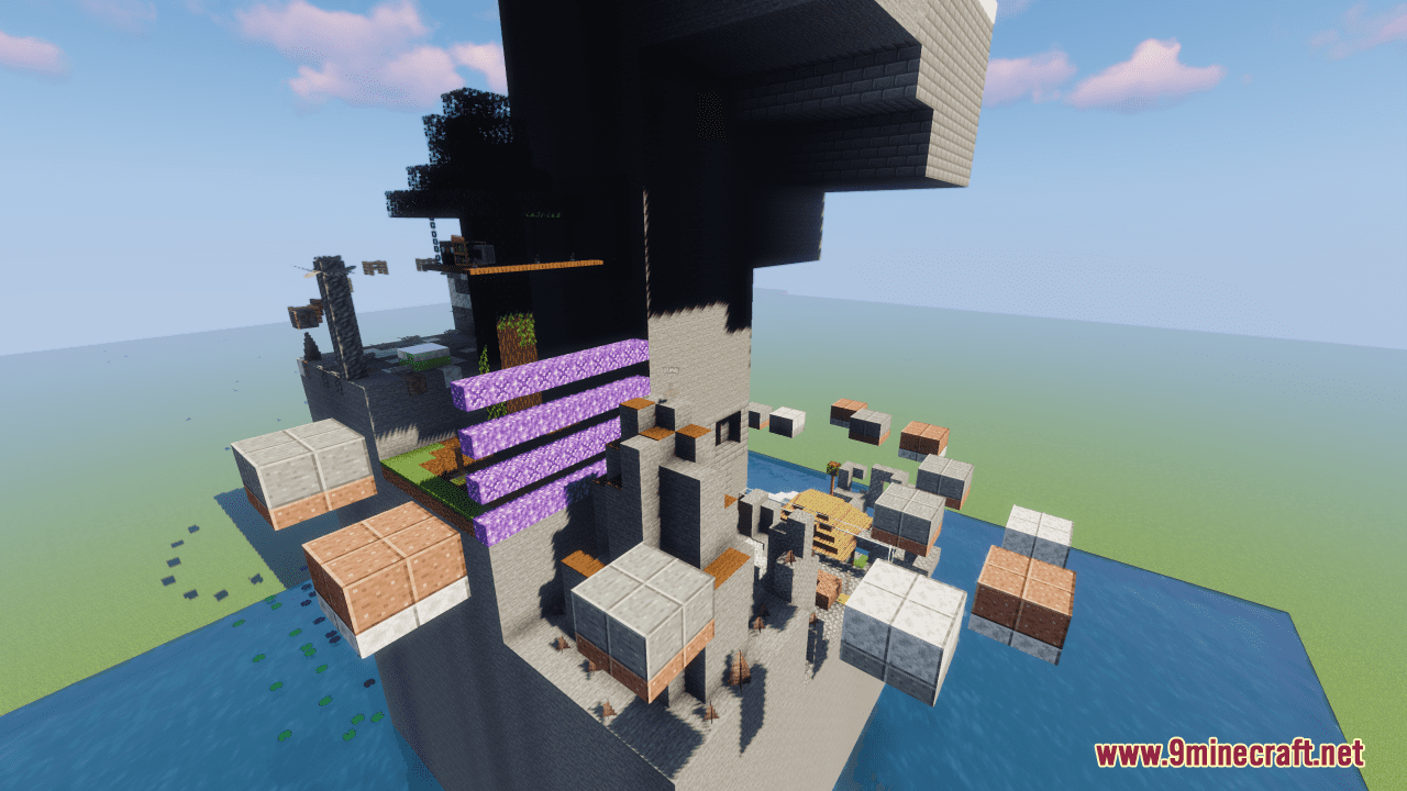 Parkour Rise Map (1.21.1, 1.20.1) - Rise To Victory 5