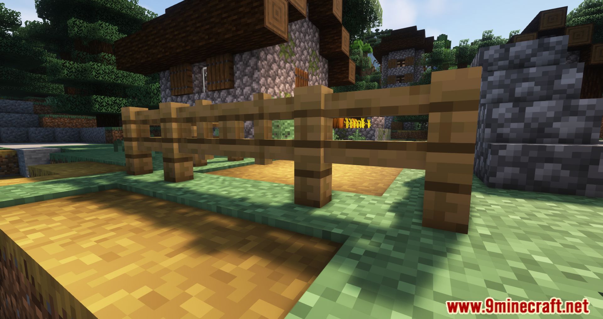 Path Under Gates Mod (1.20.2, 1.19.2) - Grass Paths Exist Under Fence Gates 7