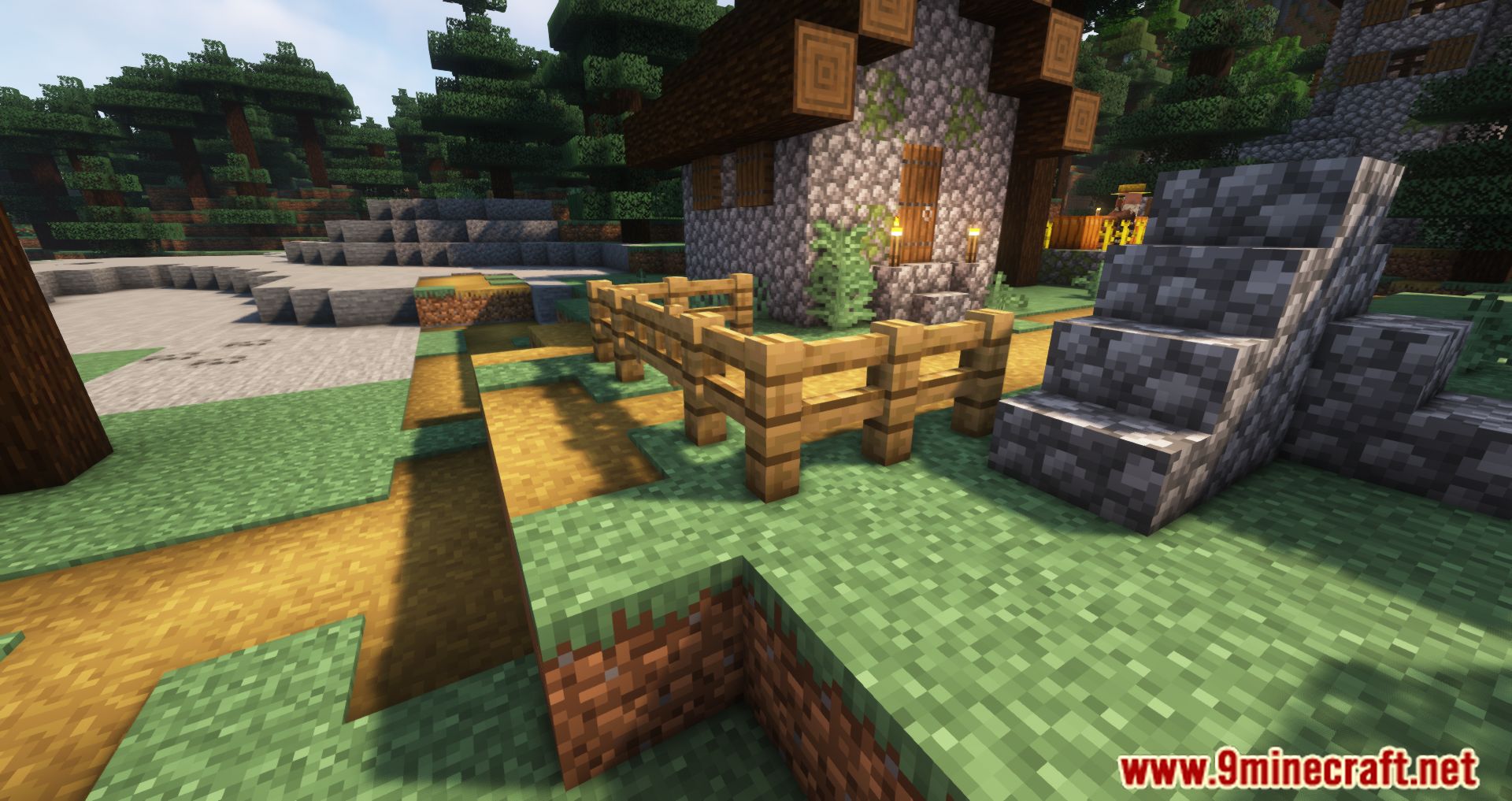 Path Under Gates Mod (1.20.2, 1.19.2) - Grass Paths Exist Under Fence Gates 11