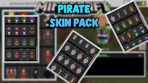 Pirates Skin Pack (1.19) – MCPE/Bedrock Thumbnail