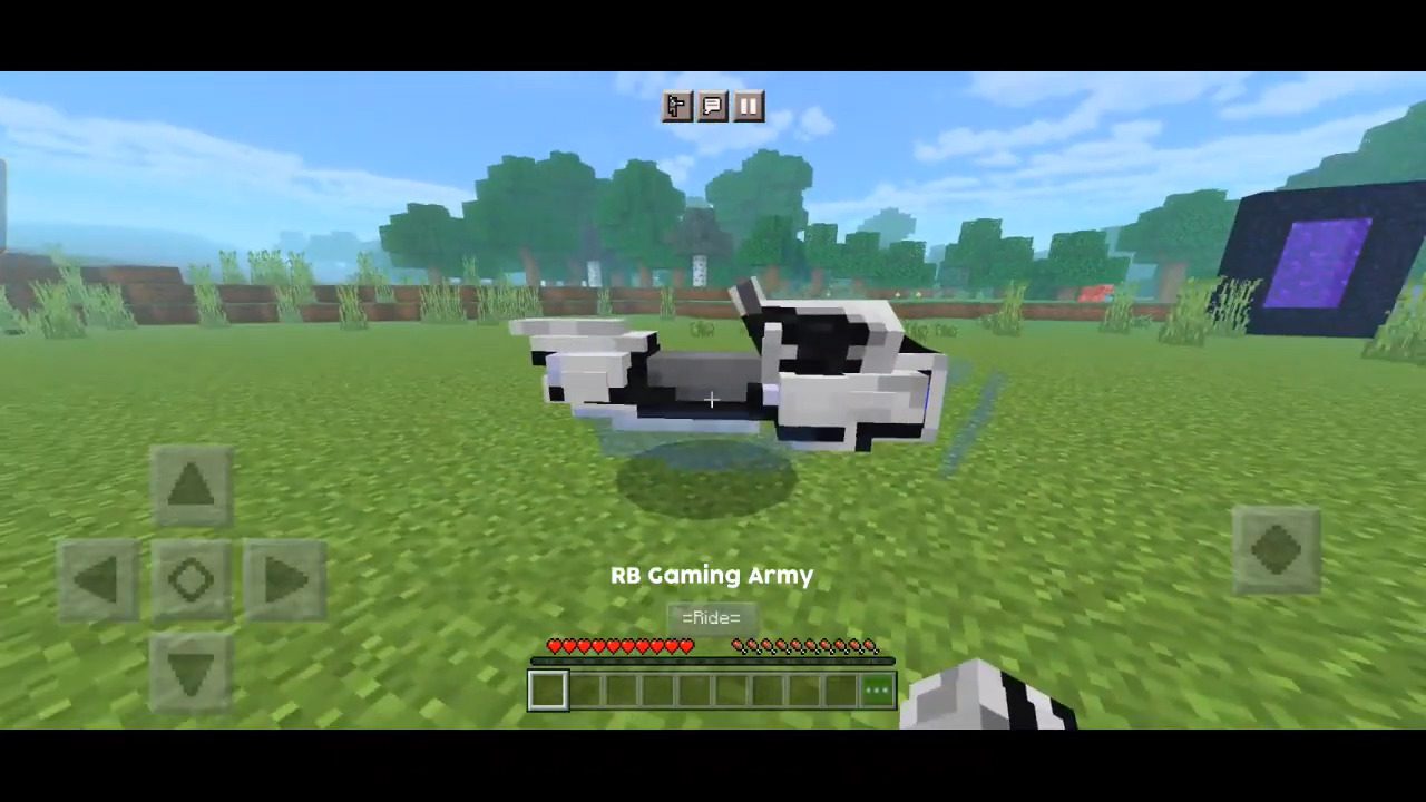 Plasma Hoverbike Addon (1.19) - MCPE/Bedrock Mod 5