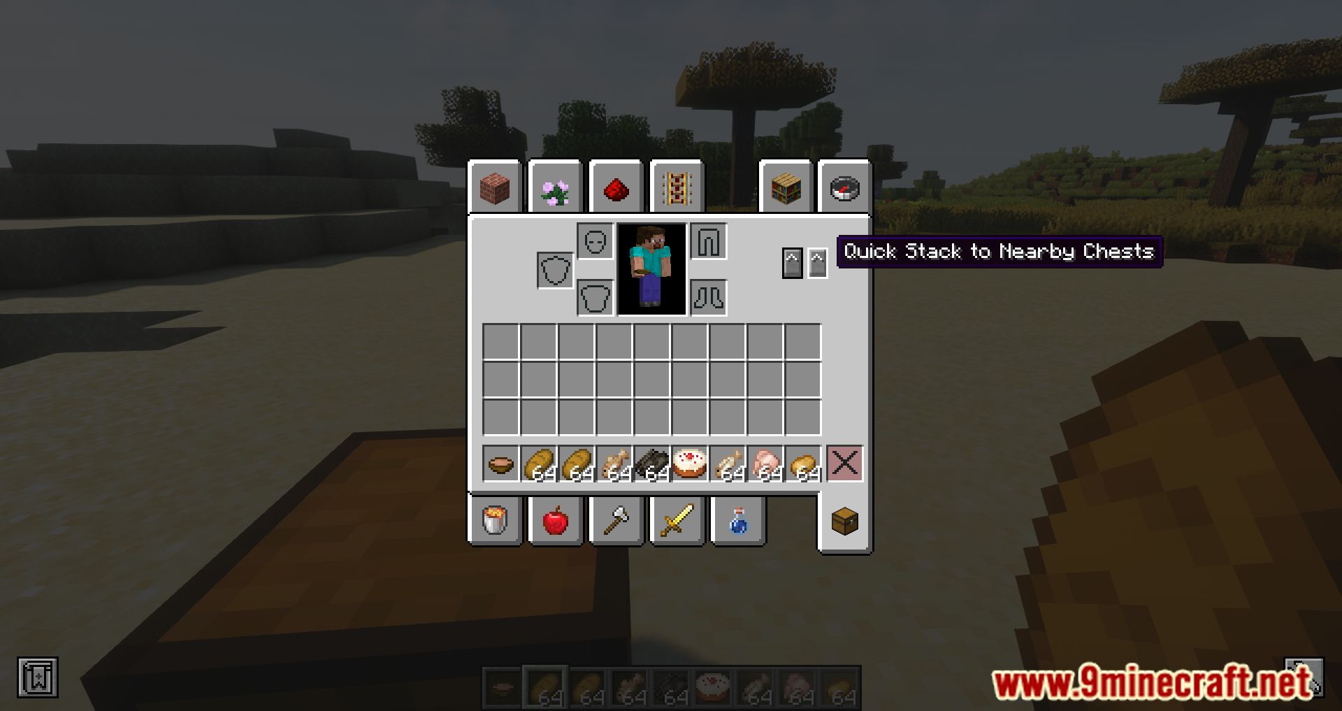 Quick Stack Mod (1.20.1, 1.19.2) - Allow You To Store Items Quickly 2