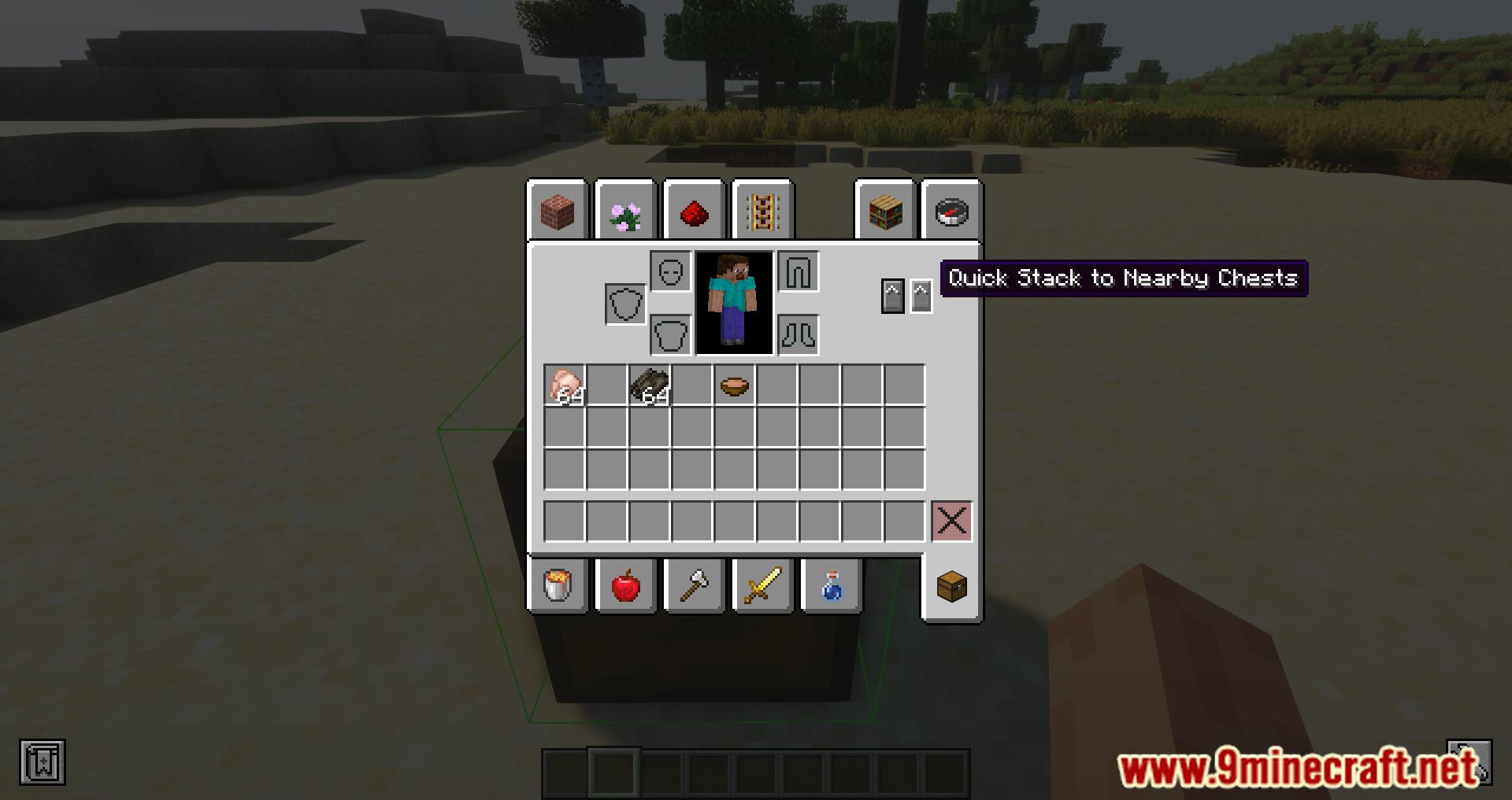 Quick Stack Mod (1.20.1, 1.19.2) - Allow You To Store Items Quickly 3