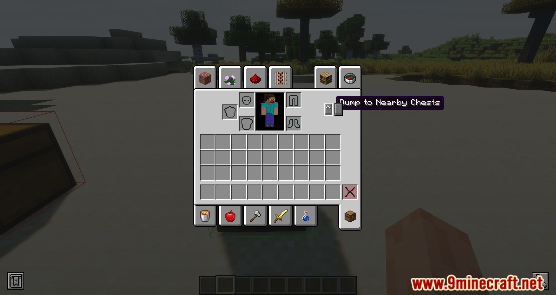 Quick Stack Mod (1.20.1, 1.19.2) - Allow You To Store Items Quickly 8