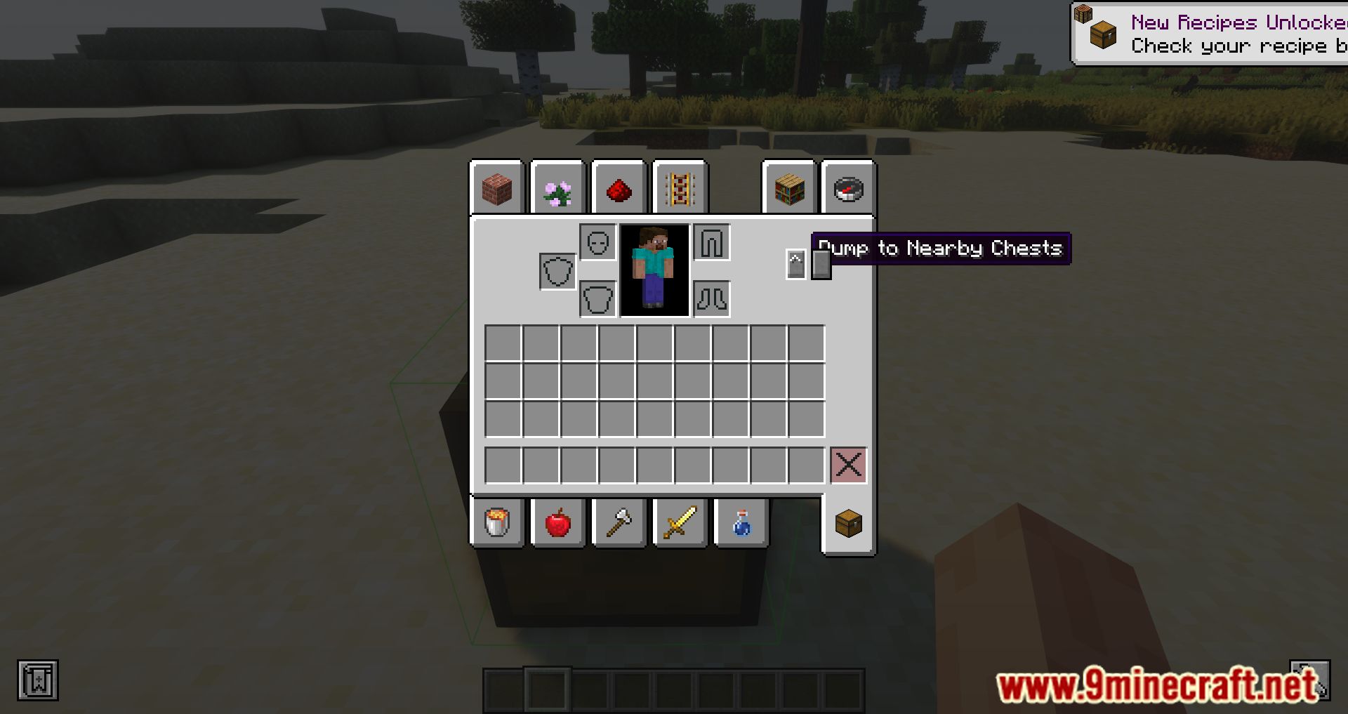 Quick Stack Mod (1.20.1, 1.19.2) - Allow You To Store Items Quickly 15