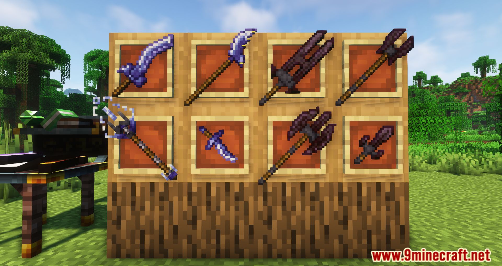 RPG style More Weapons Mod (1.19.4, 1.18.2) - A Varied Selection Of Weapons 13