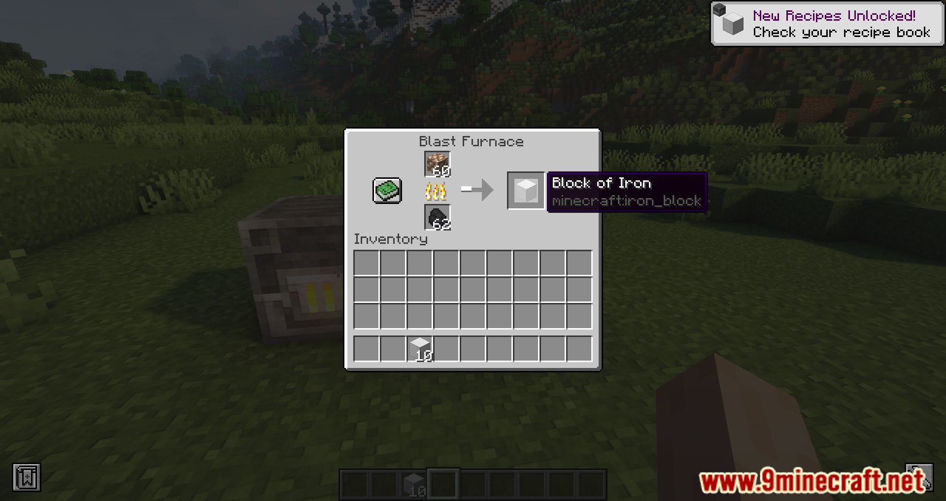 Raw Block Smelting Mod (1.19.2, 1.18.2) - Allows You To Smelt Raw Blocks 10