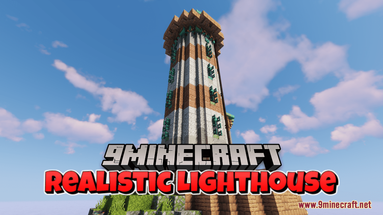 Realistic Lighthouse Map (1.21.1, 1.20.1) - Beautiful Creation 1