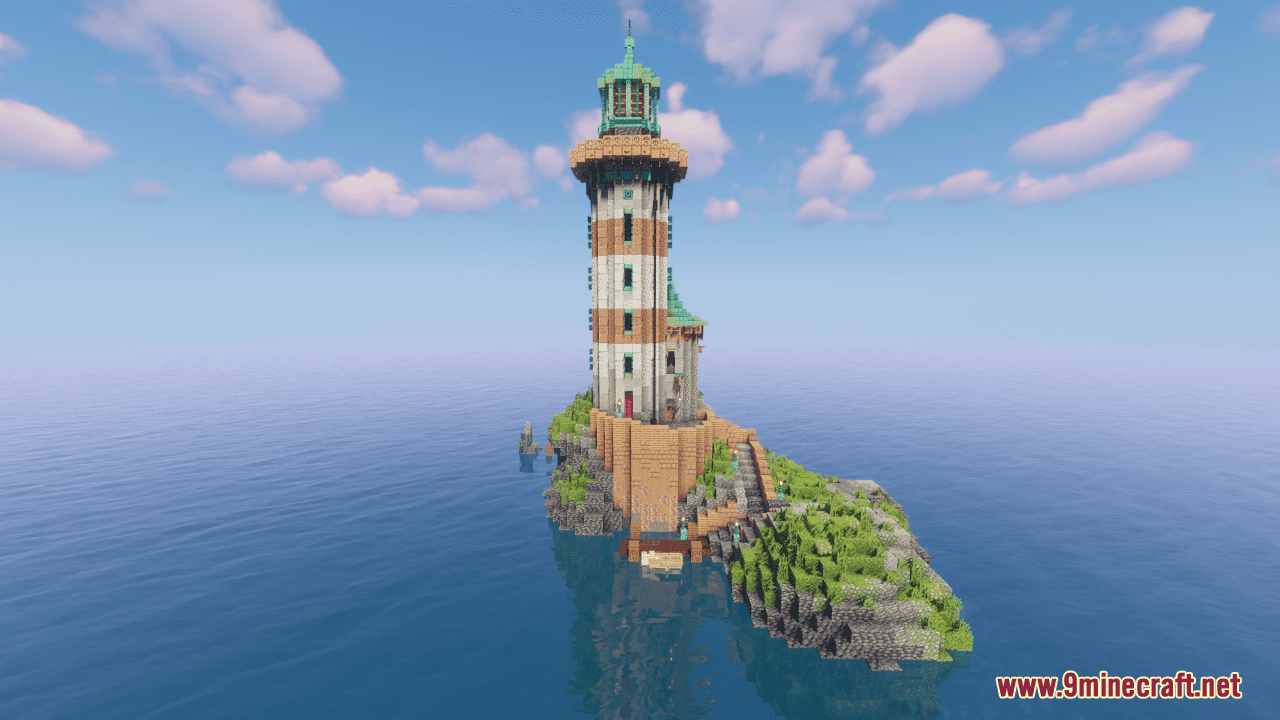 Realistic Lighthouse Map (1.21.1, 1.20.1) - Beautiful Creation 3