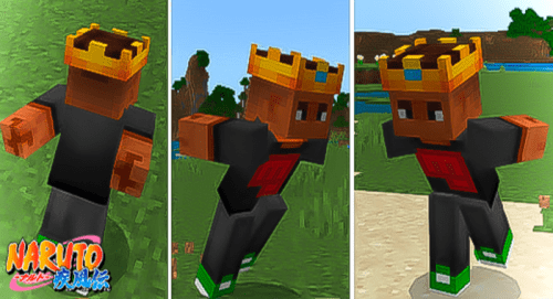 Realistic Naruto Run Texture Pack (1.21, 1.20) – MCPE/Bedrock Thumbnail