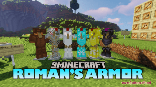 Roman’s Armor Resource Pack (1.20.6, 1.20.1) – Texture Pack Thumbnail