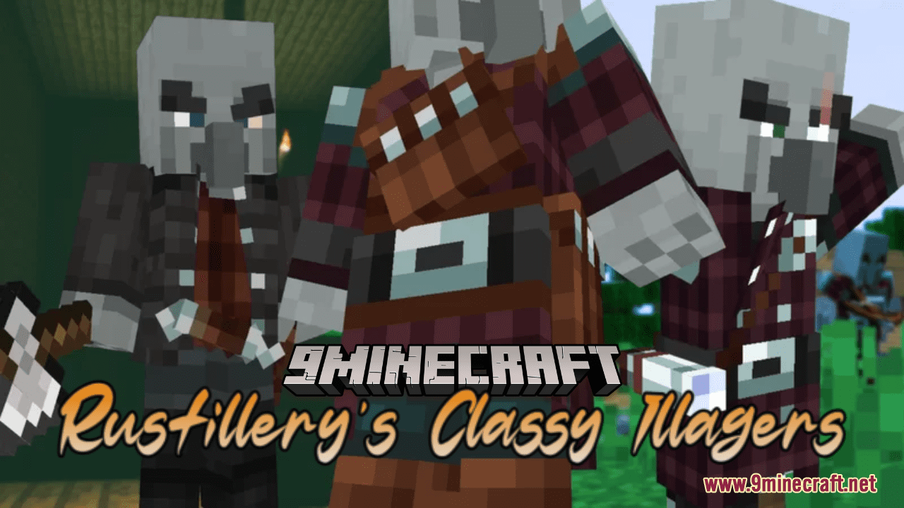 Rustillery's Classy Illagers Resource Pack (1.19.4, 1.19.2) - Texture Pack 1