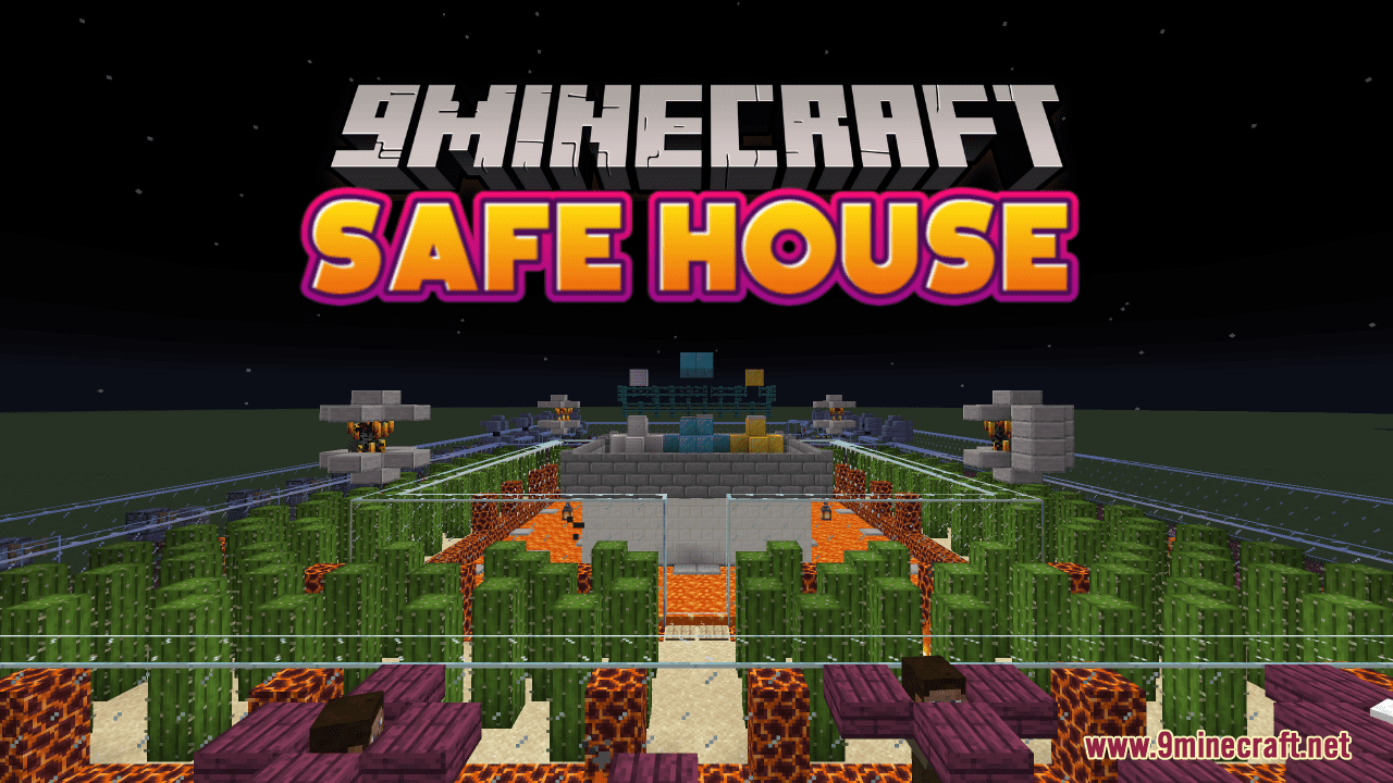 Safe House Map (1.21.1, 1.20.1) - Who Can Enter The House First? 1