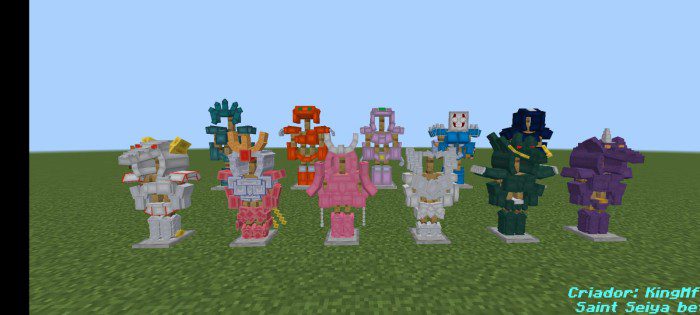 Saint Seiyamf Addon (1.19) - MCPE/Bedrock Mod 24