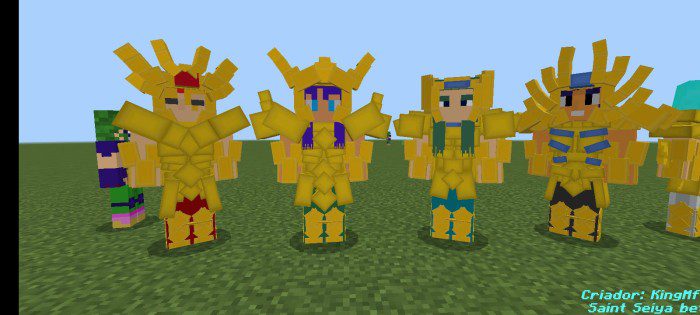 Saint Seiyamf Addon (1.19) - MCPE/Bedrock Mod 26