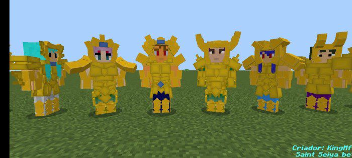 Saint Seiyamf Addon (1.19) - MCPE/Bedrock Mod 27