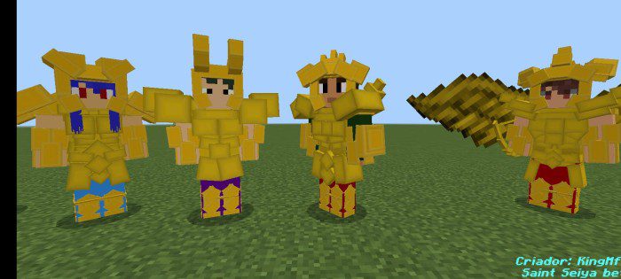 Saint Seiyamf Addon (1.19) - MCPE/Bedrock Mod 28