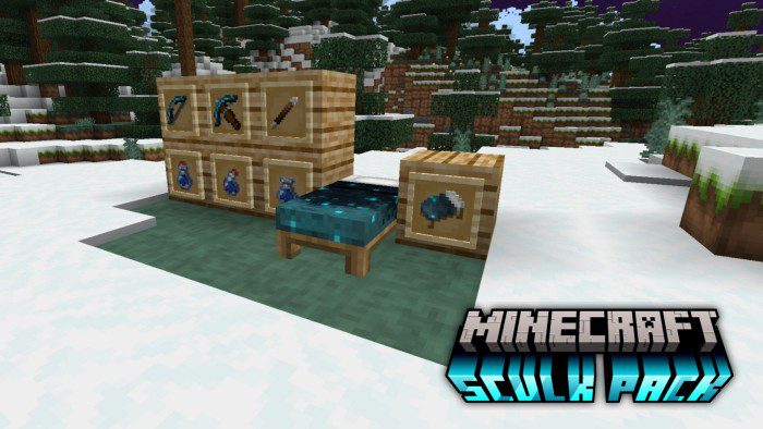 Sculk Texture Pack (1.19) - MCPE/Bedrock 3